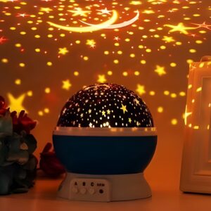 LED Galaxy Projector with starry sky and nebula effects