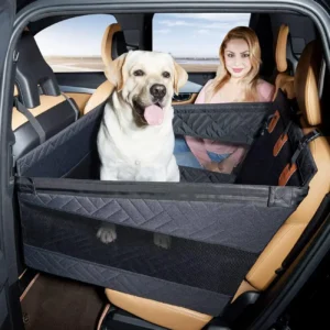 Waterproof dog car seat cover hammock for small and medium dogs